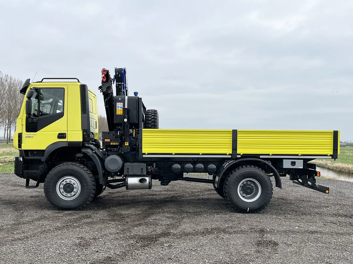 Iveco Trakker AD190T38WH PM15522 Crane Truck 4x4 2