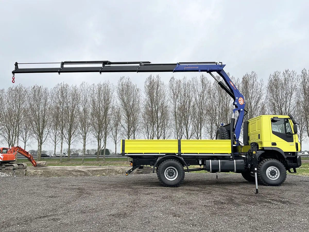 Iveco Trakker AD190T38WH PM15522 Crane Truck 4x4 17