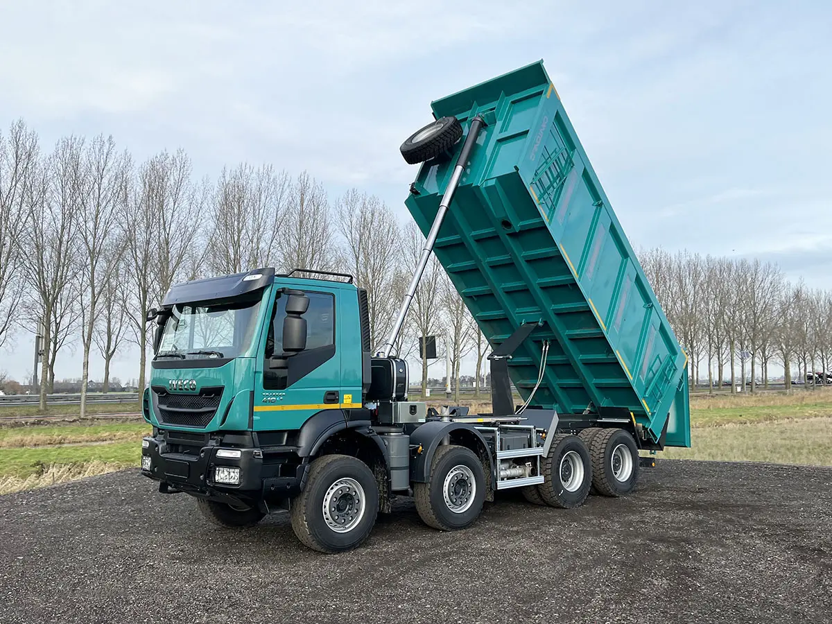Iveco Trakker AD410T41H Tipper Truck 8x4 12