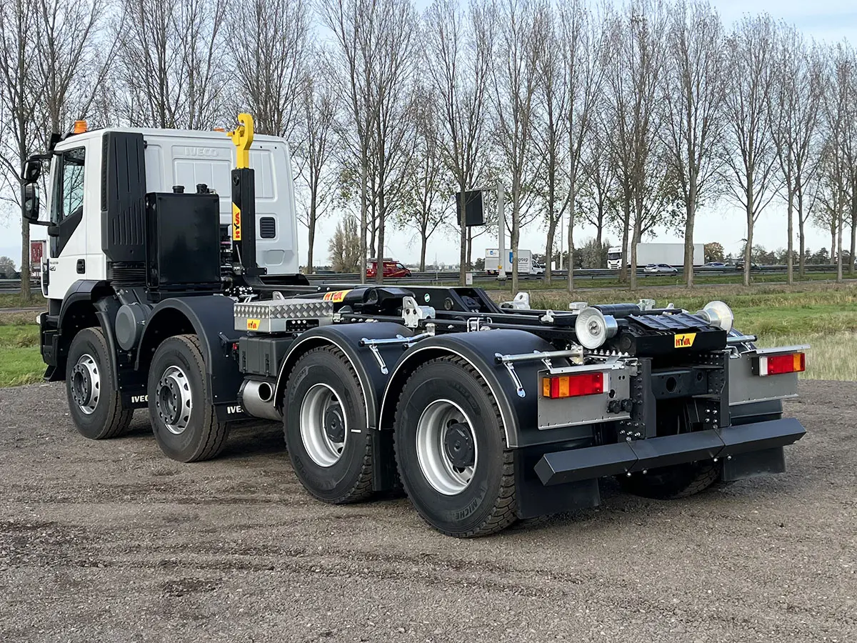 Iveco Trakker AD410T42H Container Hook Loader 8x4 3