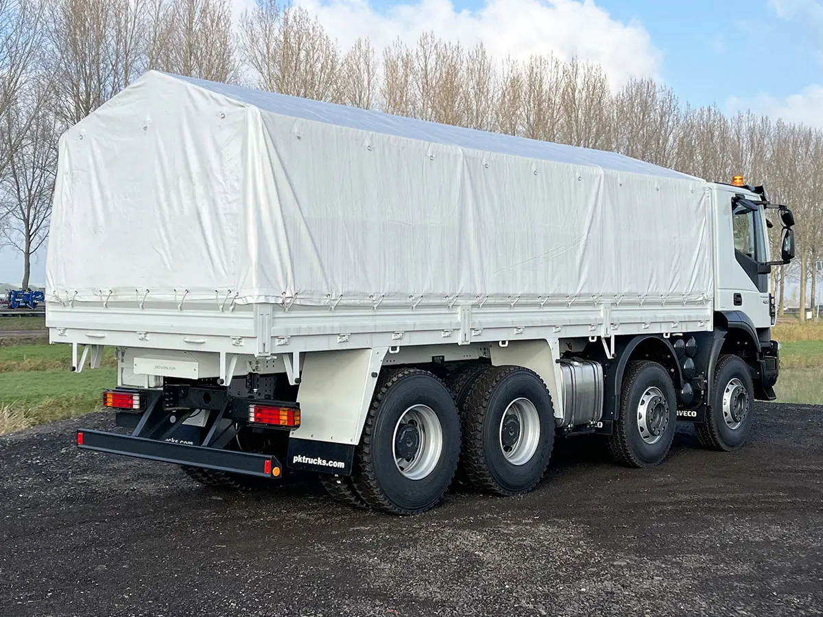 Iveco Trakker AD410T42H 8x4 Tarpaulin/Canvas Body Truck 6