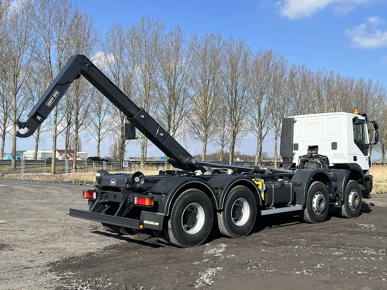 Iveco Trakker AD410T42H AT 8x4 Container Hook Loader 14