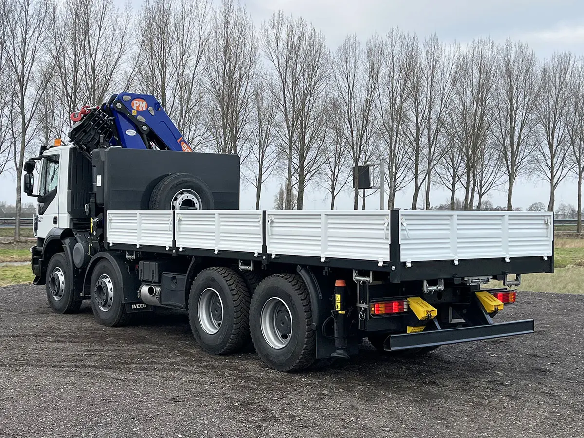 Iveco Trakker AD410T42H AT PM50526PX 8x4 Crane Truck