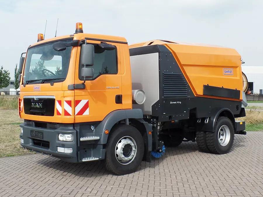 MAN TGM 18.240 BB Balayeuse 4x2