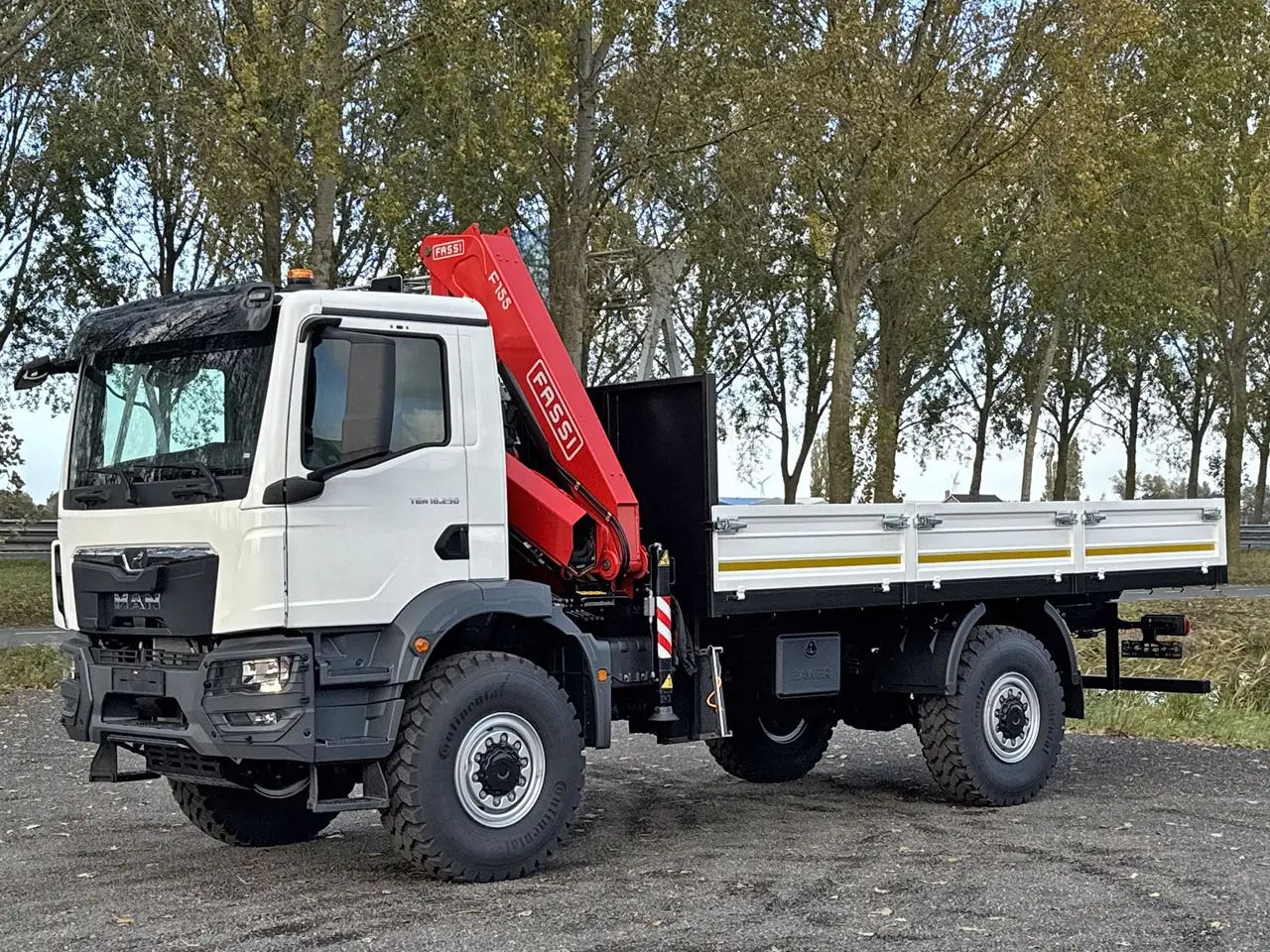 MAN TGM 18.250 BB CH Crane Truck 4x4