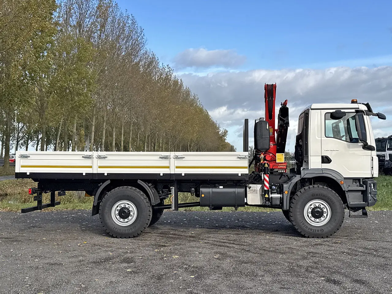 MAN TGM 18.250 BB CH Crane Truck 4x4 5