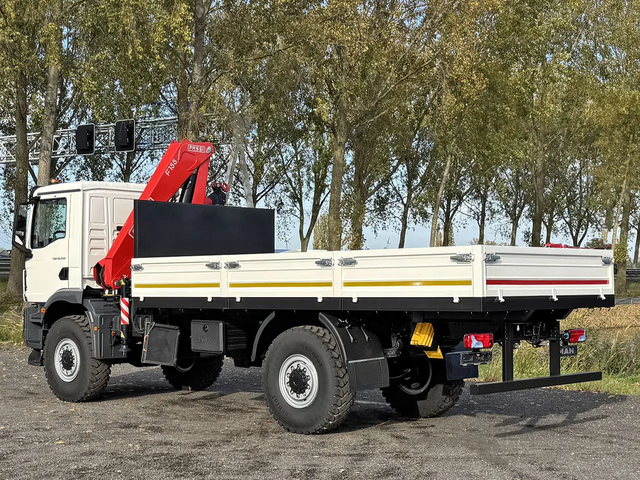 MAN TGM 18.250 BB CH Crane Truck 4x4 6