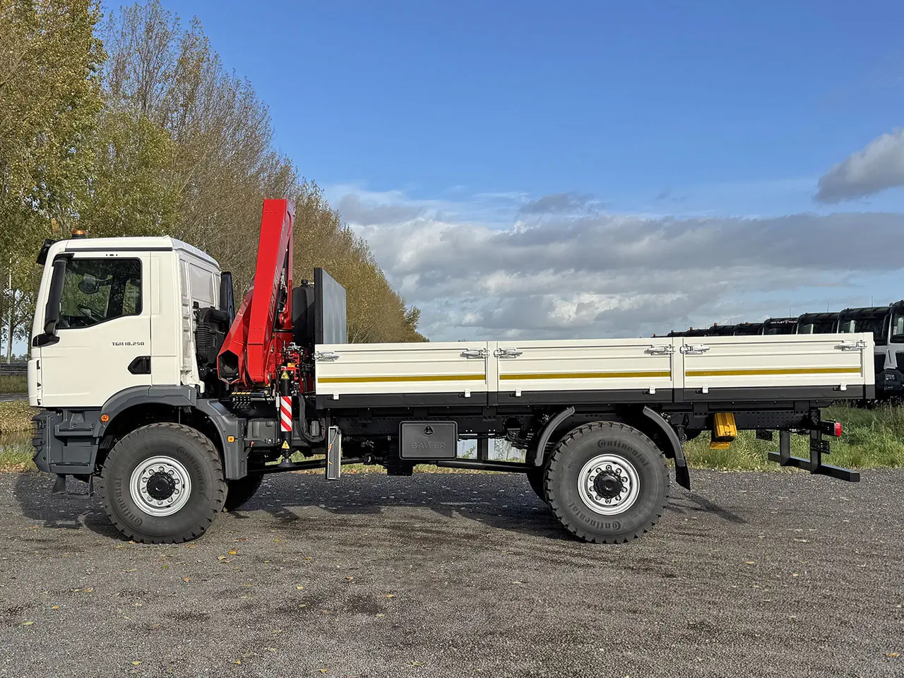 MAN TGM 18.250 BB CH Crane Truck 4x4 7