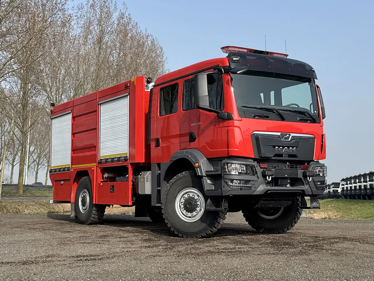 MAN TGM 18.250 BB CH Fire Fighter Truck 4x4 4