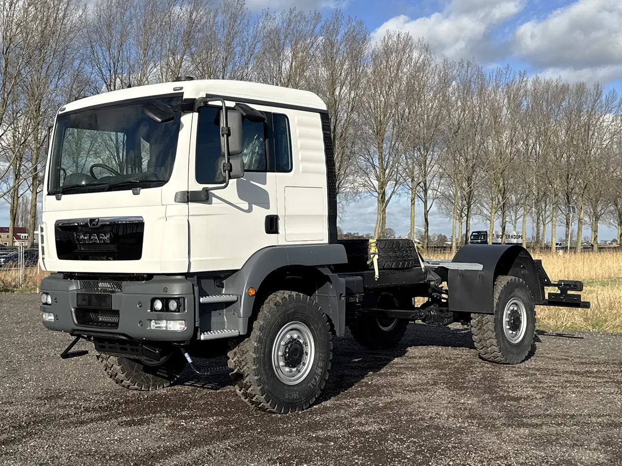 MAN TGM 18.280 BB-CKD Chassis Cabin 4x4