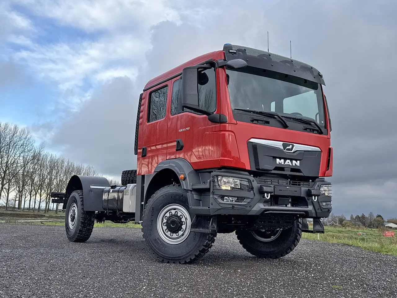 MAN TGM 18.290 BB CH 4x4 Chassis Cabin 4