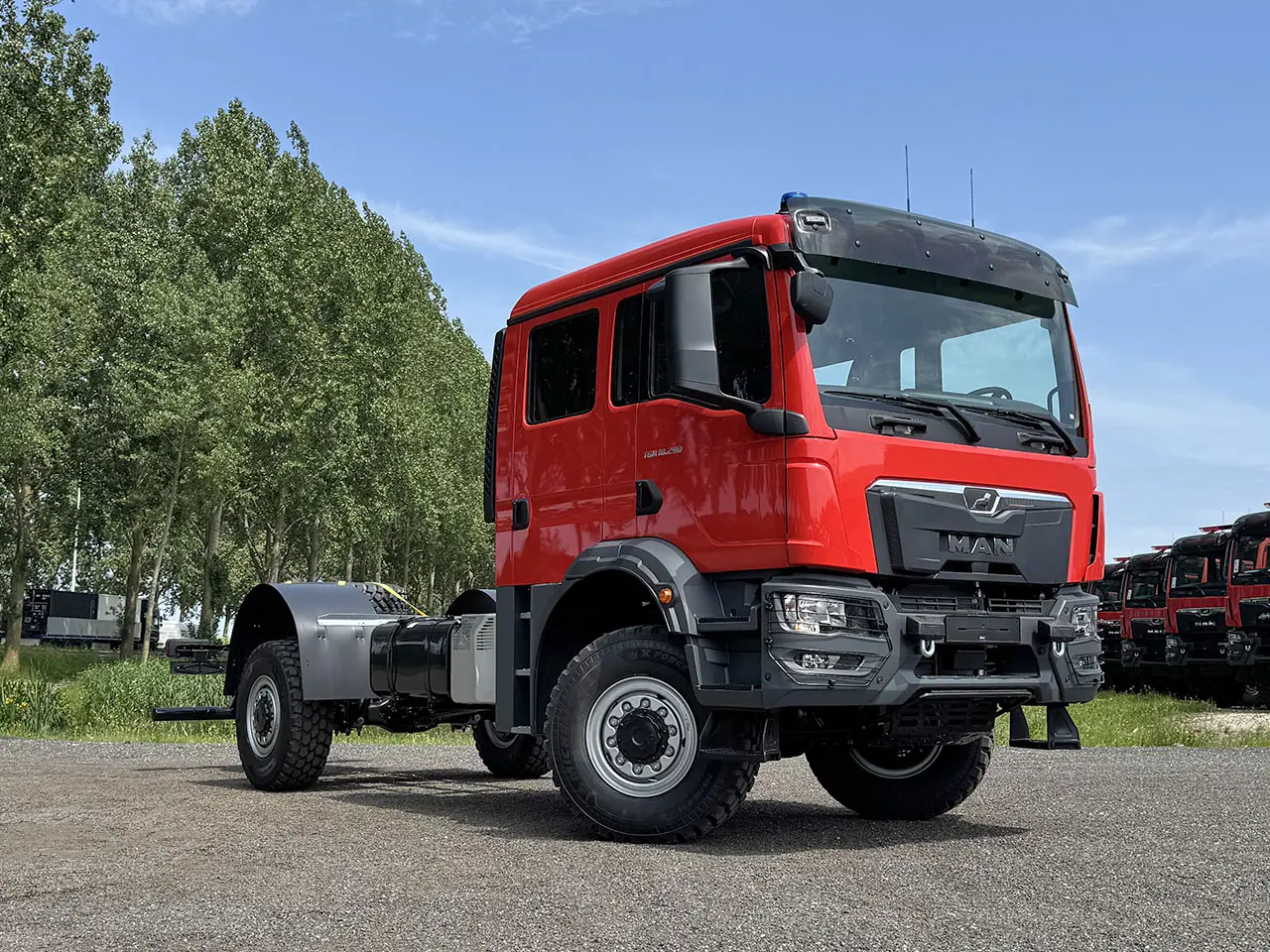 MAN TGM 18.290 BB CH Chassis Cabin 4x4 4