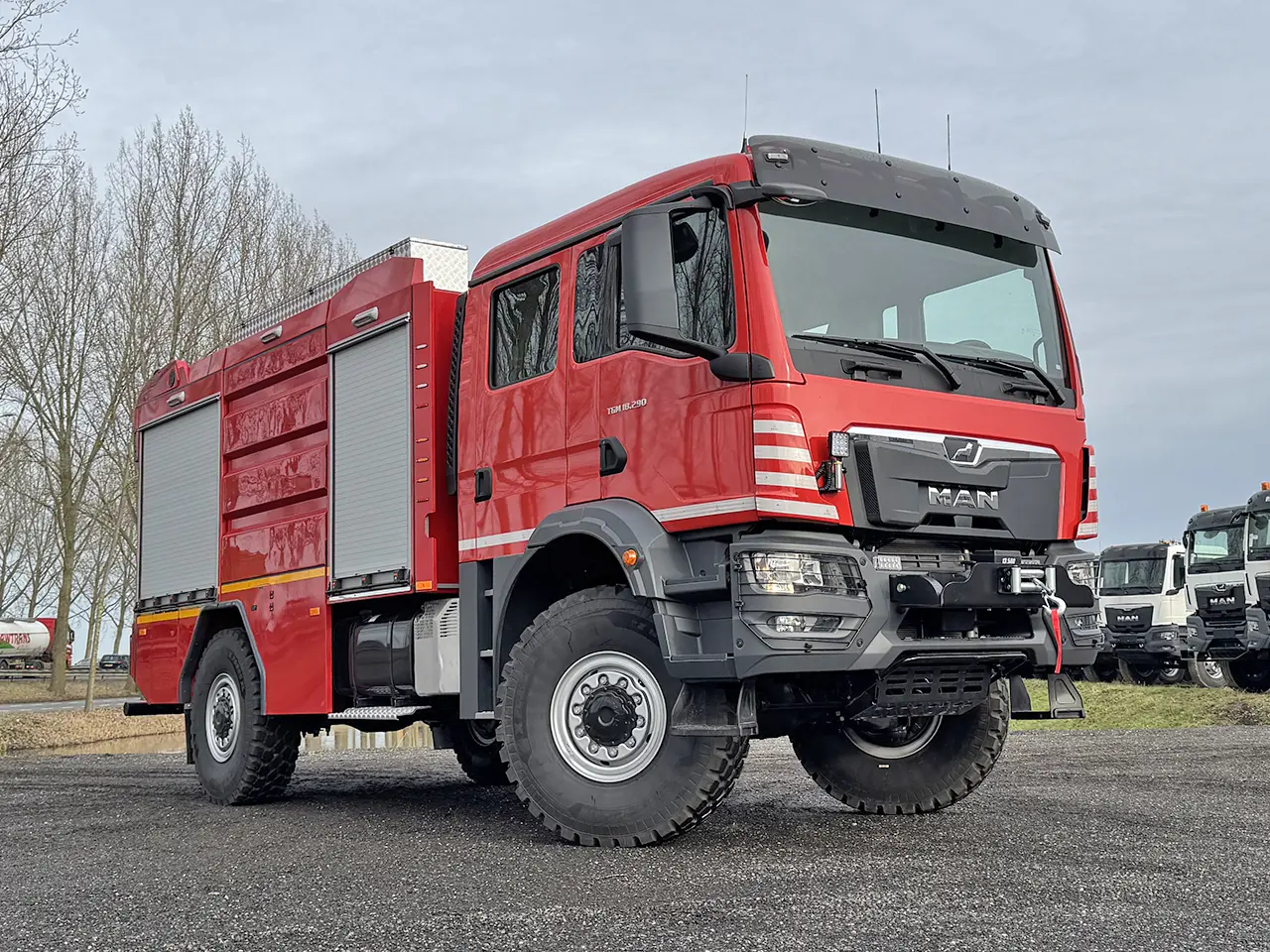 MAN TGM 18.290 BB CH Fire Fighter Truck 4x4 4