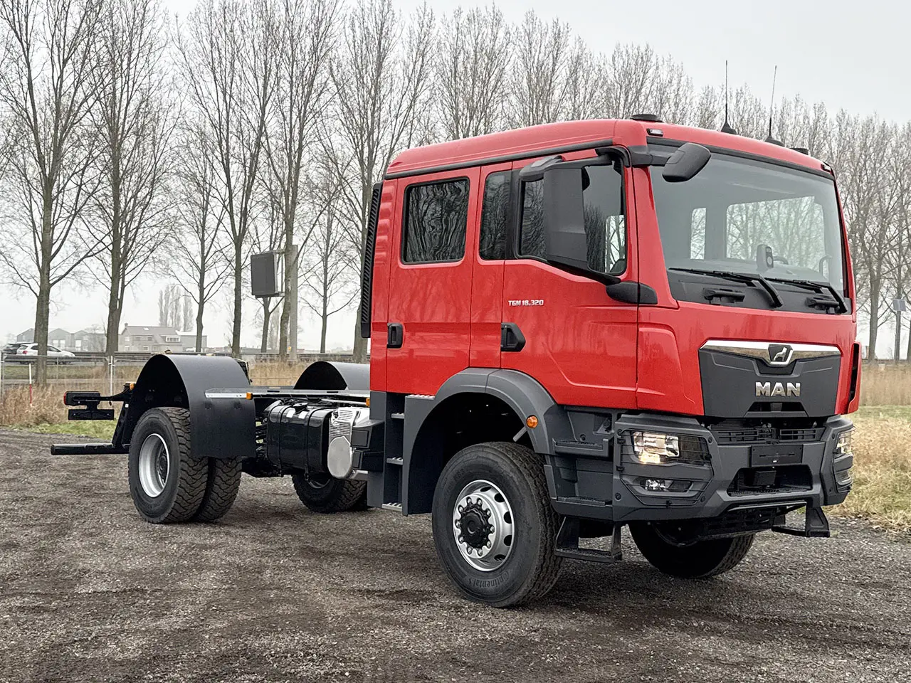 MAN TGM 18.320 BB CH Chassis Cabin 4x4 8