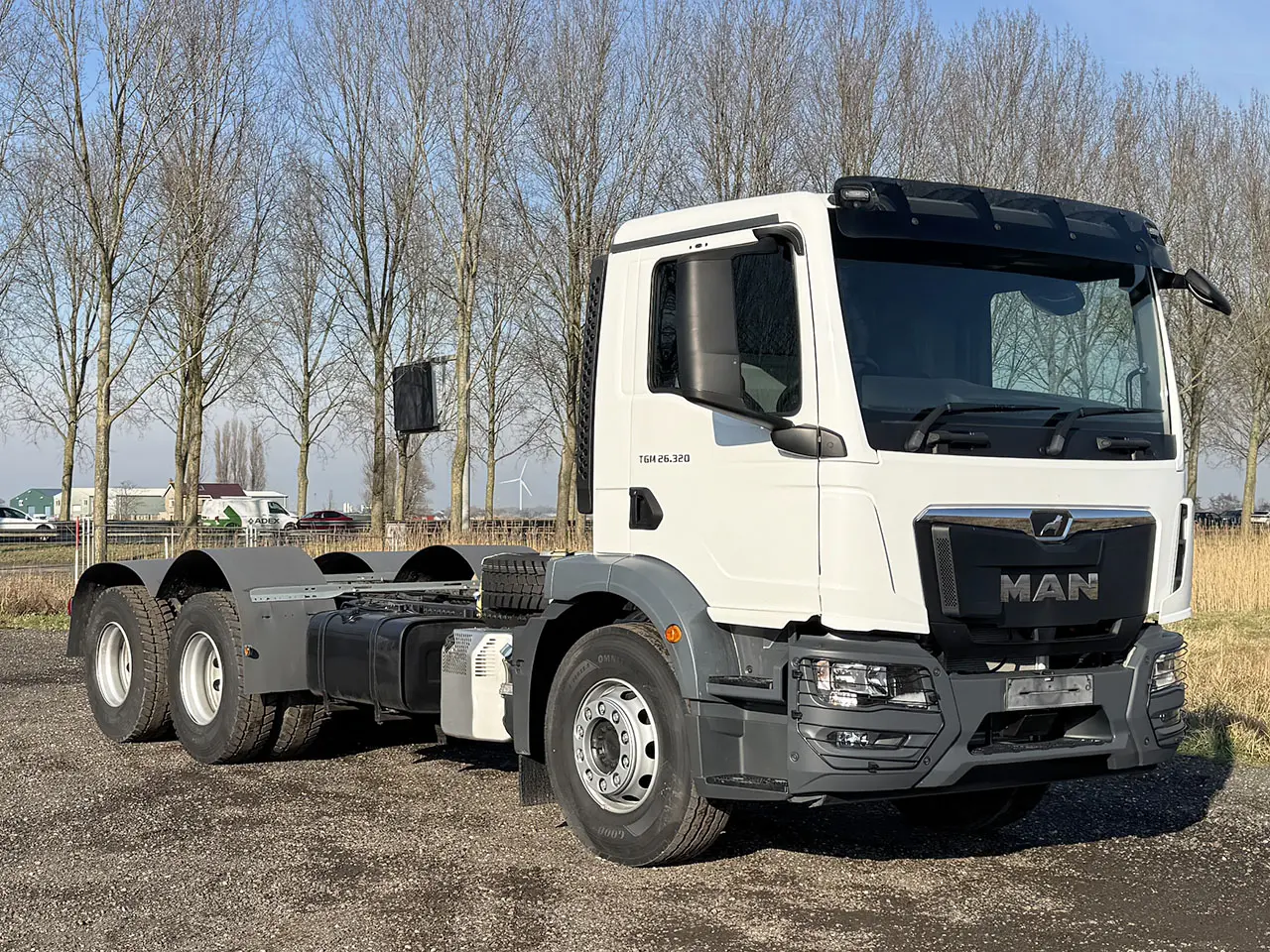 MAN TGM 26.320 BB CH Chassis Cabin 6x4 8