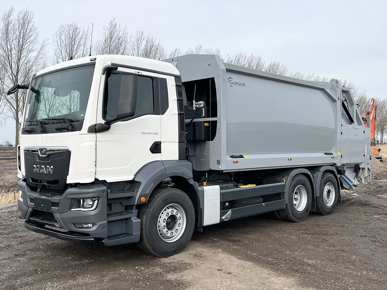 MAN TGS 26.320 BL CH Camion benne à ordures 6x2