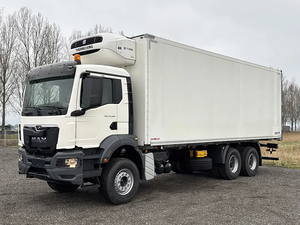 MAN TGS 33.360 BB CH B22 6x4 Refrigerated Box Truck