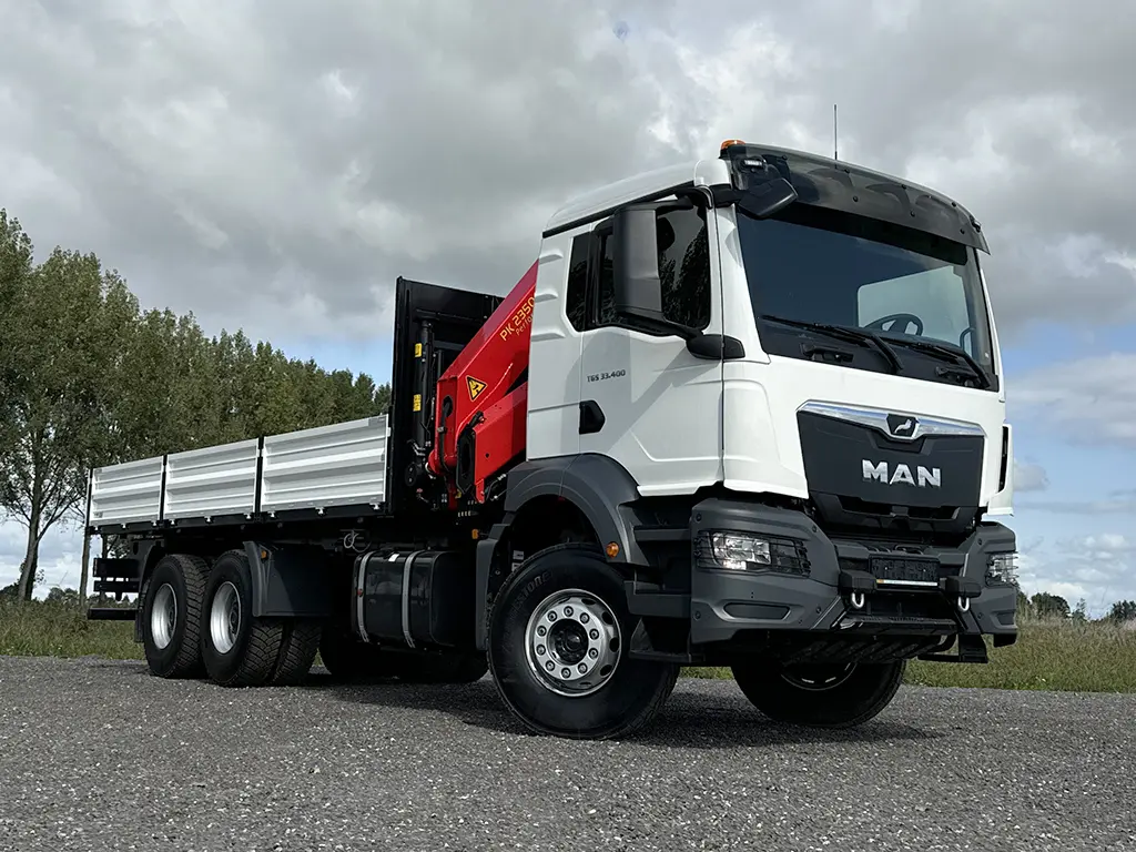 MAN TGS 33.400 BB CH 6x4 Crane Truck 4