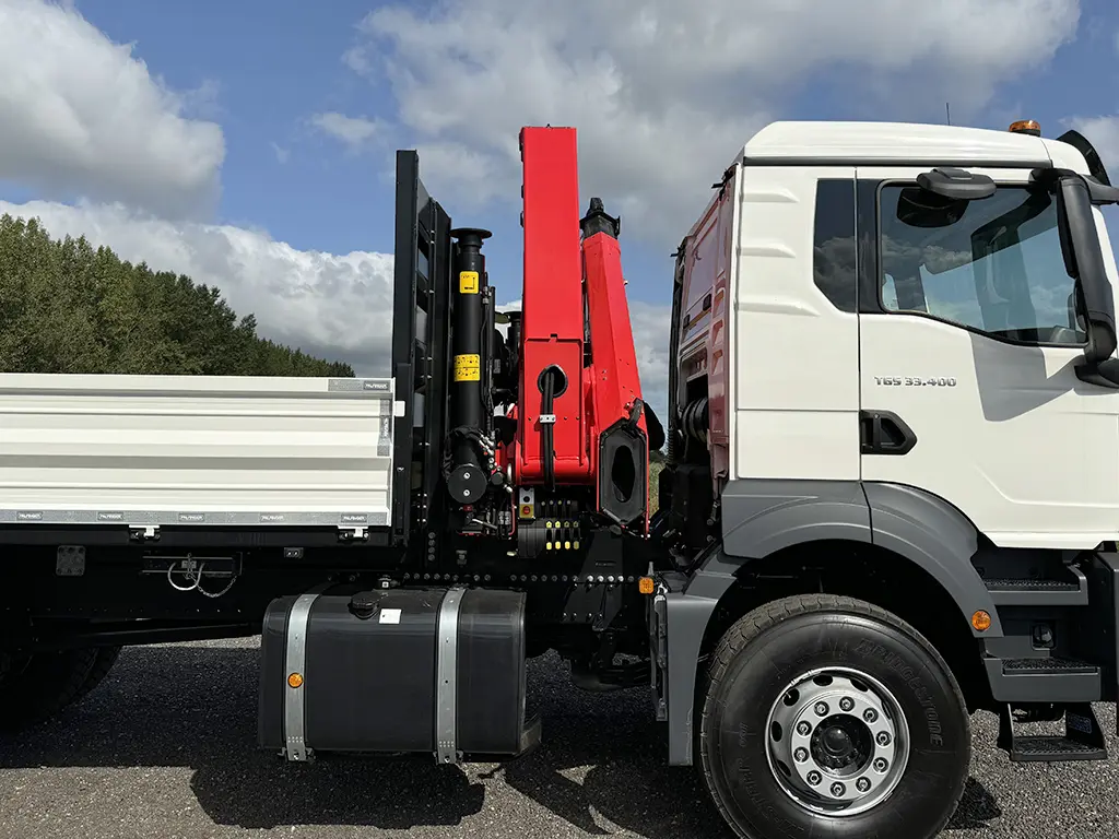 MAN TGS 33.400 BB CH Camion grue 6x4 11