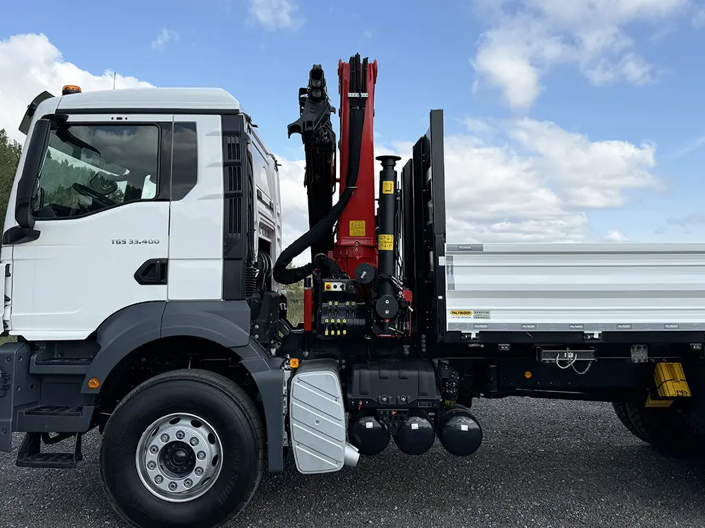 MAN TGS 33.400 BB CH Camion grue 6x4 12