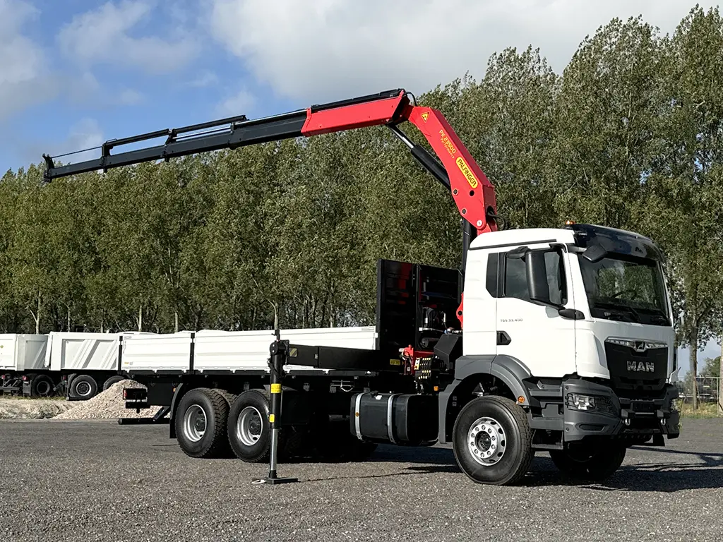 MAN TGS 33.400 BB CH 6x4 Crane Truck 19