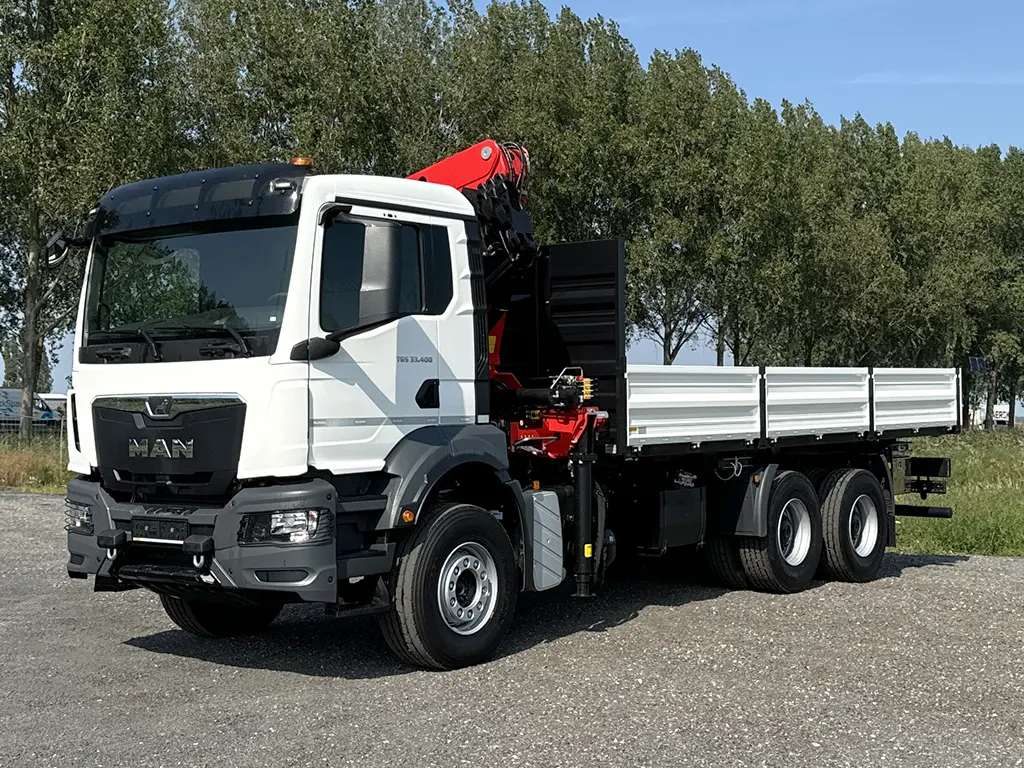 MAN TGS 33.400 BB CH Camion grue 6x4