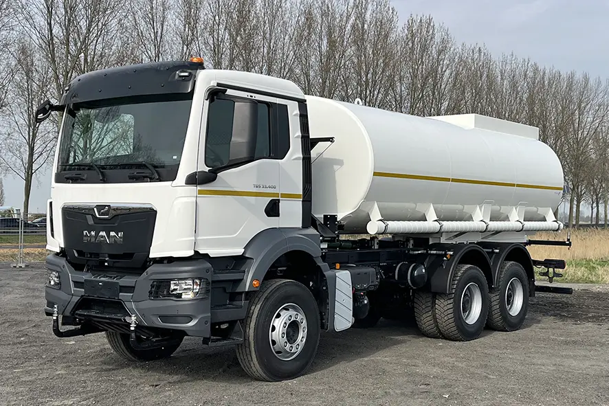 MAN TGS 33.400 BB CH 6x4 Water Tank Truck