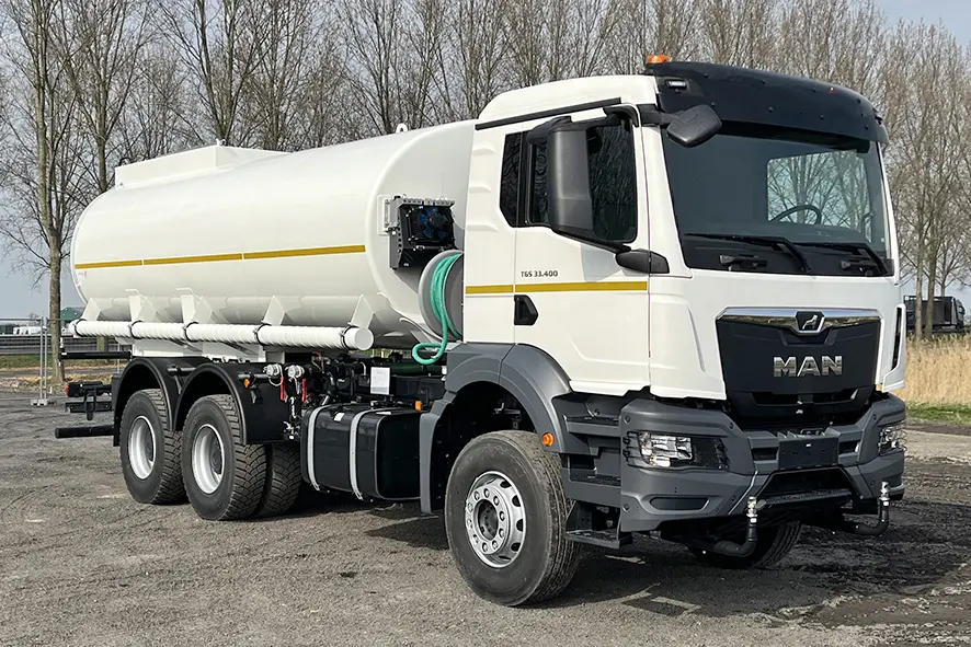 MAN TGS 33.400 BB CH Water Tank Truck 6x4 4