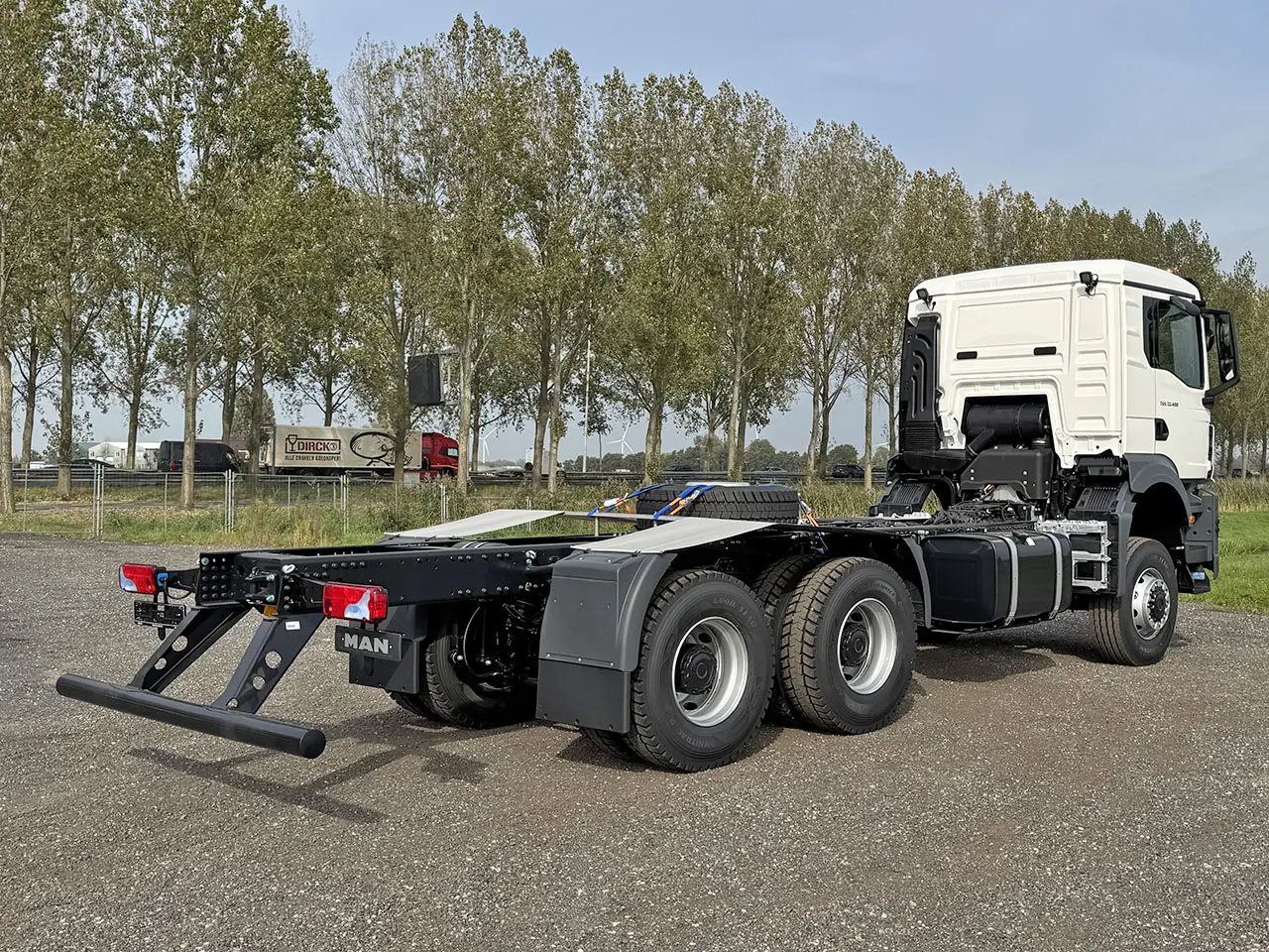 MAN TGS 33.400 BB CH Châssis Cabine 6x6 2