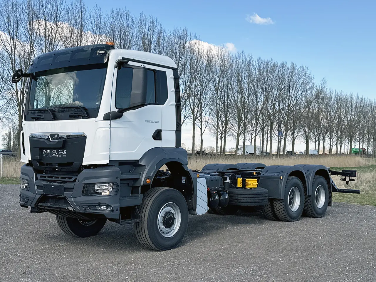 MAN TGS 33.400 BB CH Châssis Cabine 6x6