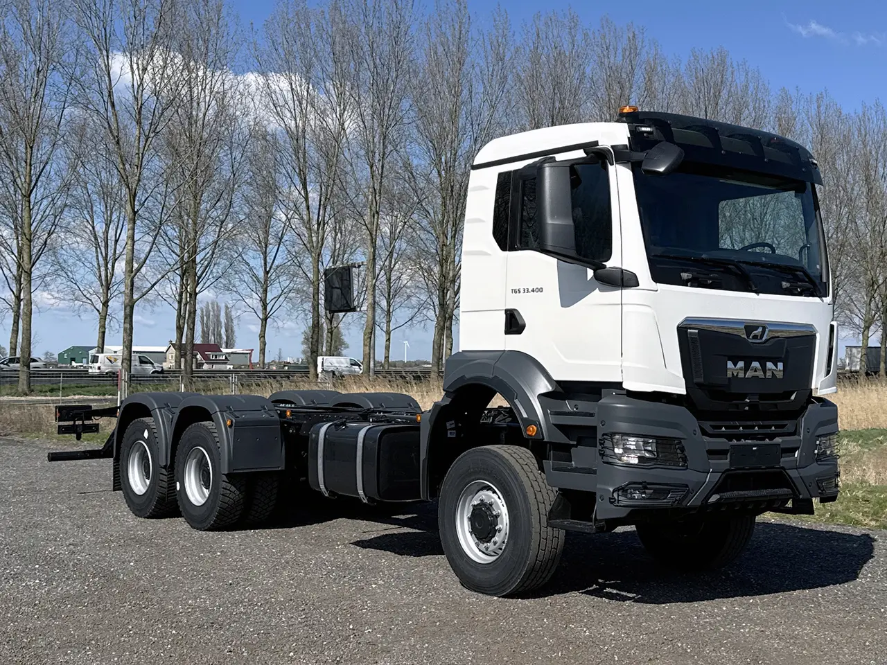 MAN TGS 33.400 BB CH Chassis Cabin 6x6 8