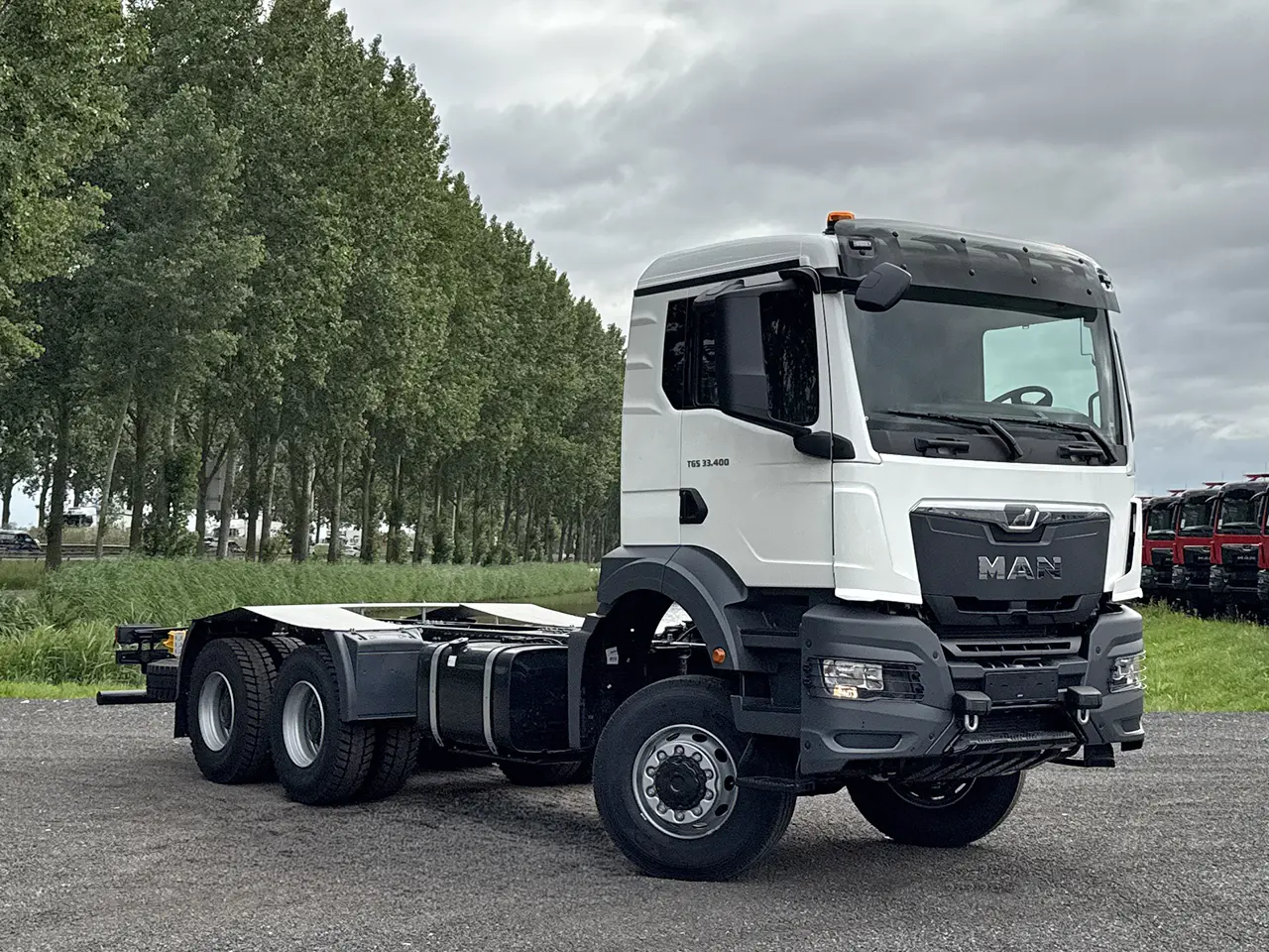 MAN TGS 33.400 BB CH Chassis Cabin 6x6 4