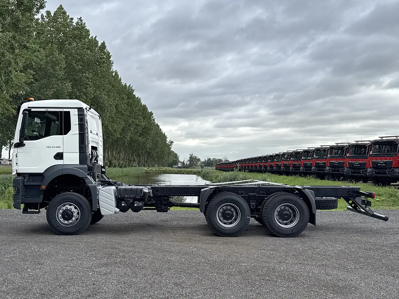 MAN TGS 33.400 BB CH Chassis Cabin 6x6 7
