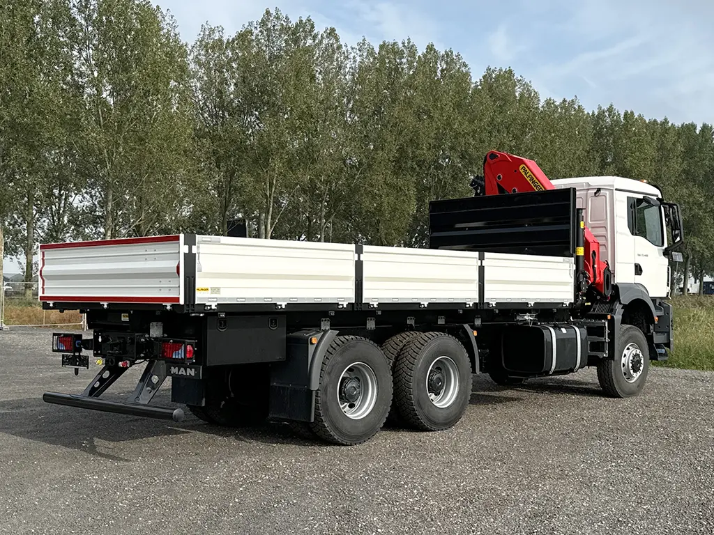 MAN TGS 33.400 BB CH 6x6 Crane Truck