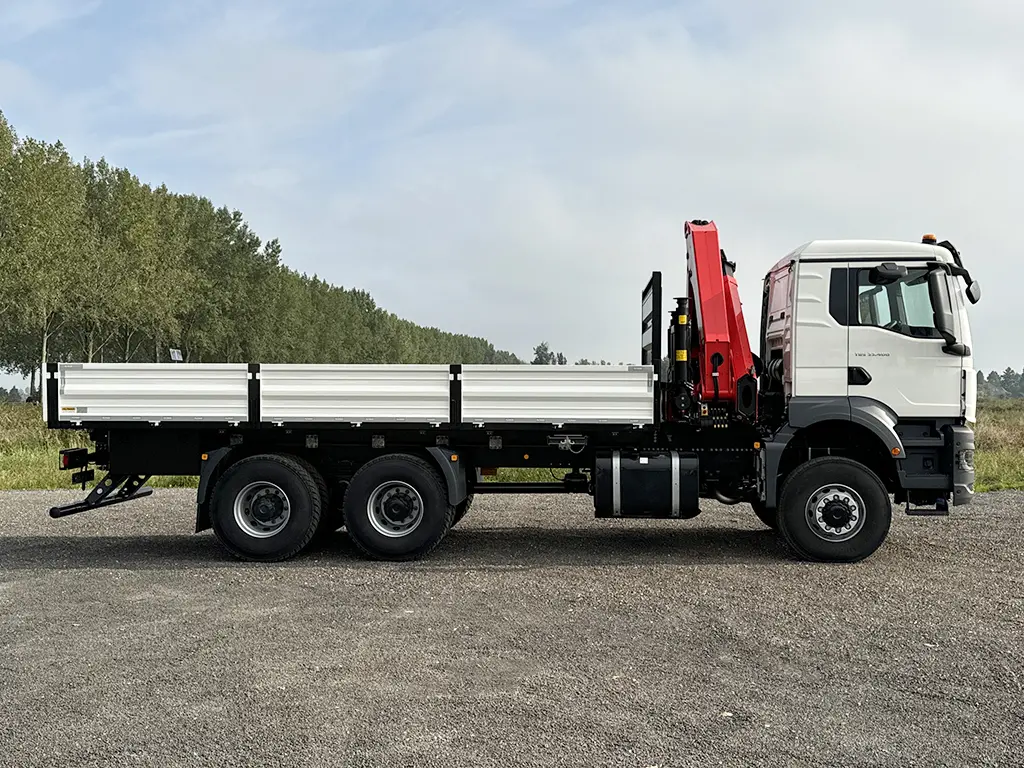 MAN TGS 33.400 BB CH Crane Truck 6x6 5
