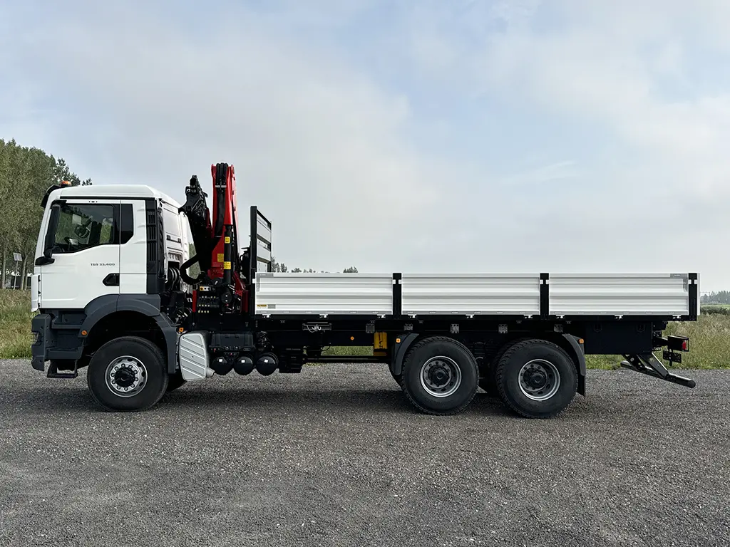 MAN TGS 33.400 BB CH Crane Truck 6x6 7