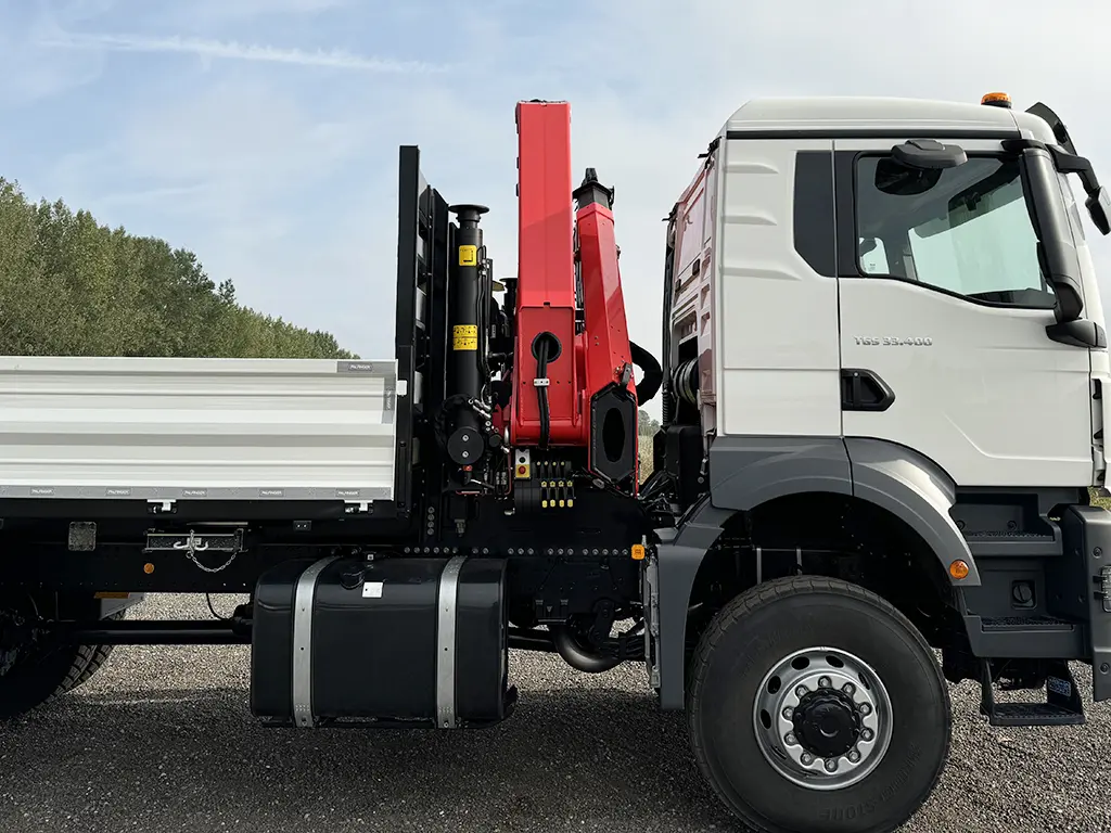 MAN TGS 33.400 BB CH Crane Truck 6x6 11