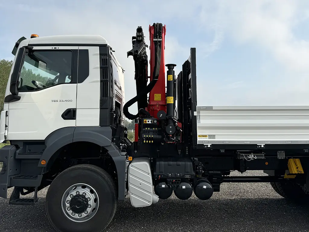 MAN TGS 33.400 BB CH Crane Truck 6x6 12