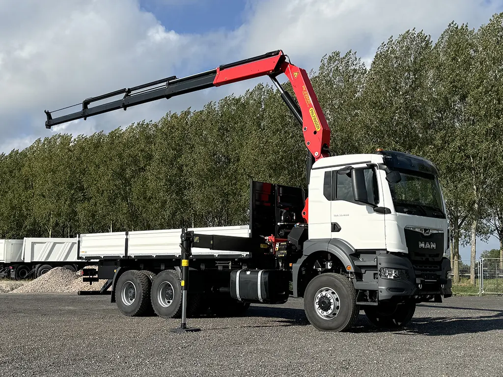 MAN TGS 33.400 BB CH Crane Truck 6x6 17