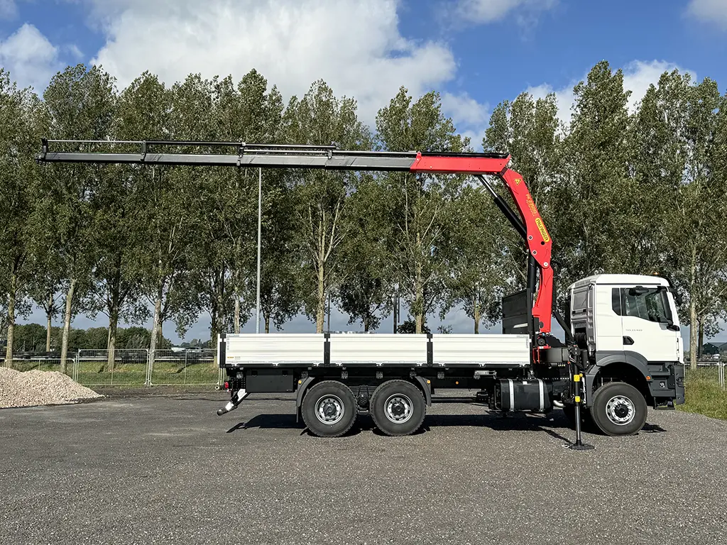 MAN TGS 33.400 BB CH Crane Truck 6x6 18