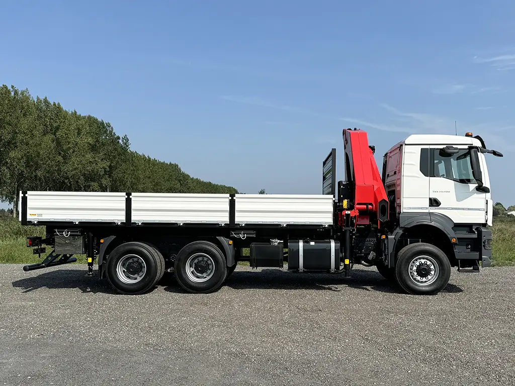 MAN TGS 33.400 BB CH Crane Truck 6x6 5
