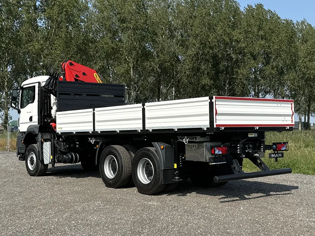 MAN TGS 33.400 BB CH Crane Truck 6x6 6