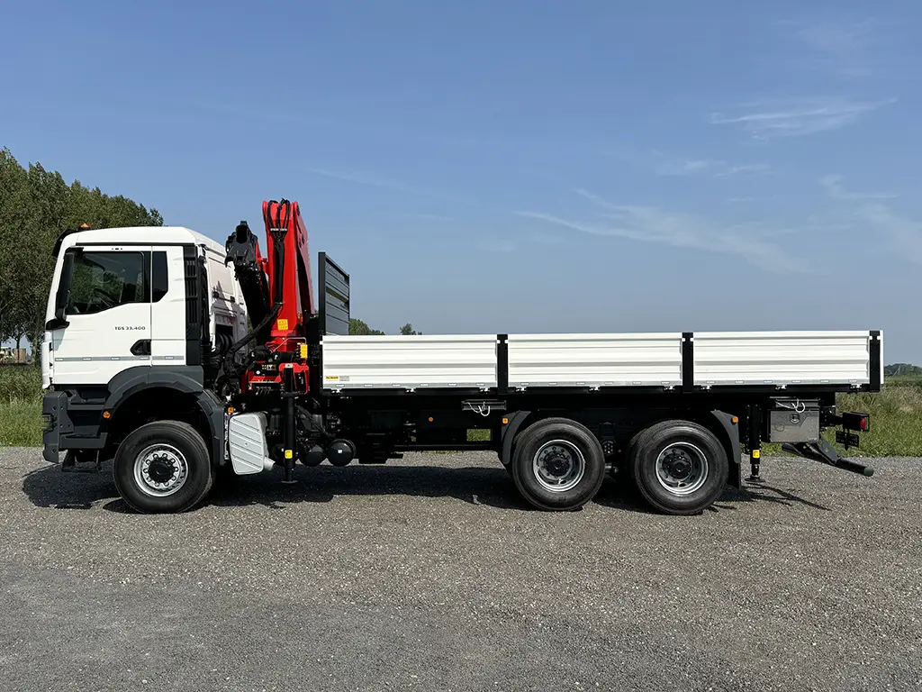 MAN TGS 33.400 BB CH Crane Truck 6x6 7