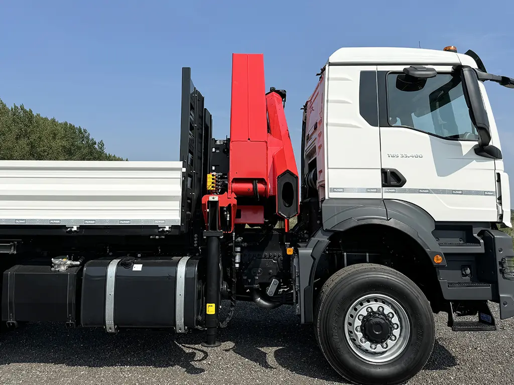 MAN TGS 33.400 BB CH Crane Truck 6x6 12