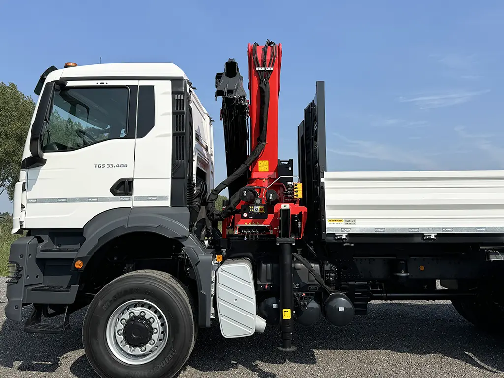 MAN TGS 33.400 BB CH Crane Truck 6x6 15