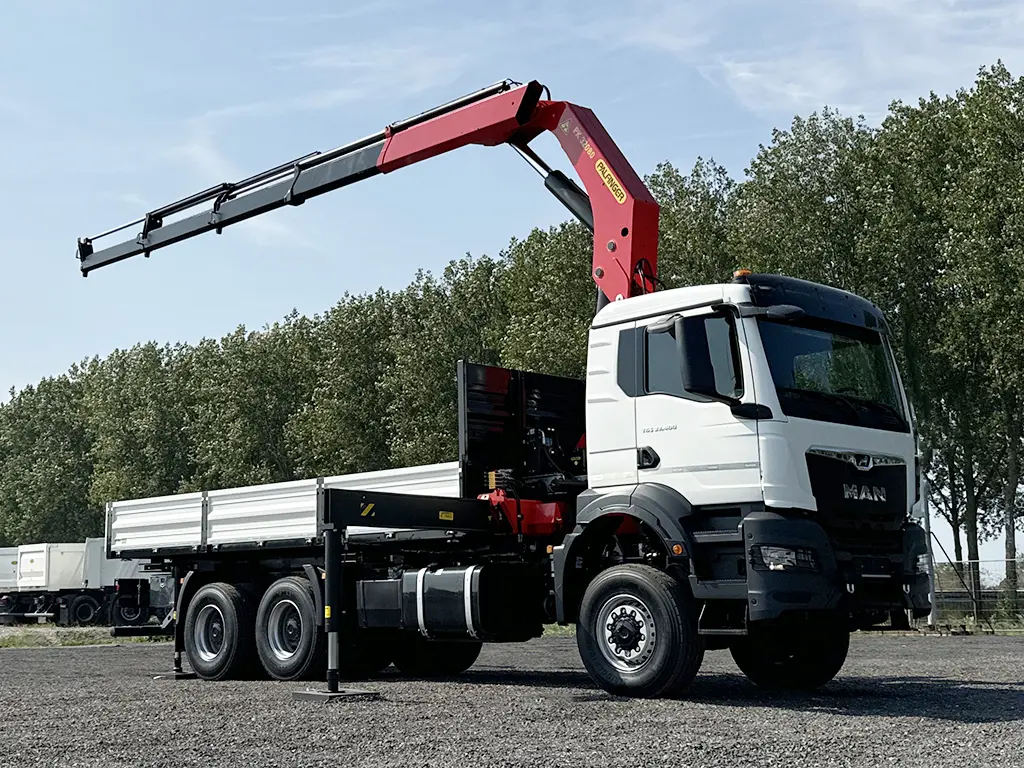 MAN TGS 33.400 BB CH Crane Truck 6x6 19