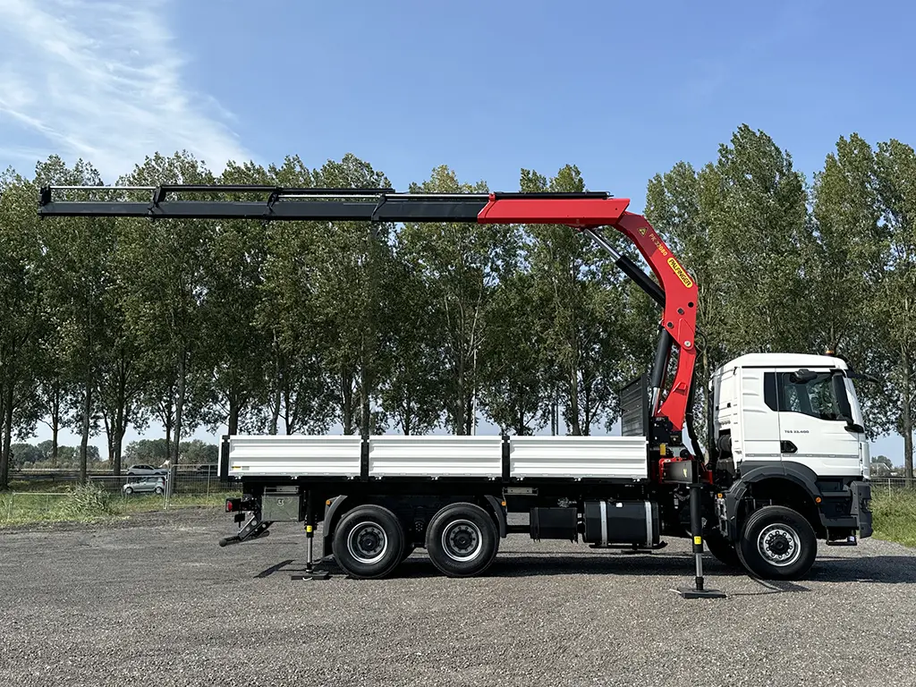 MAN TGS 33.400 BB CH Crane Truck 6x6 20