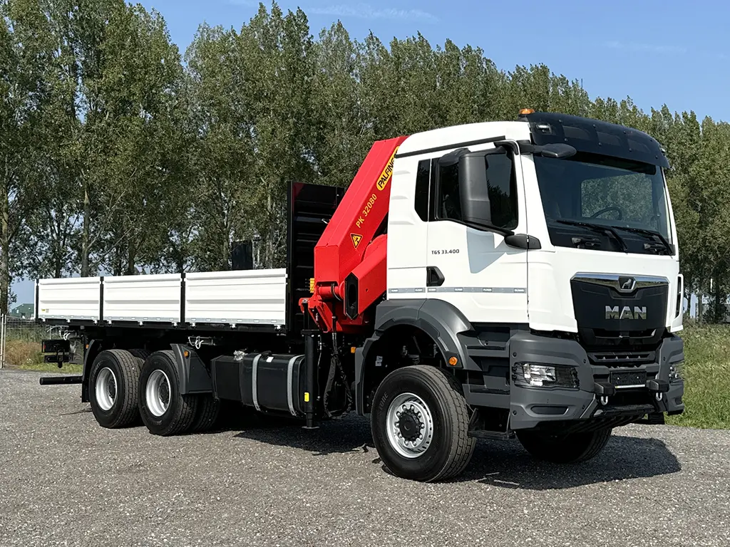 MAN TGS 33.400 BB CH Crane Truck 6x6 24