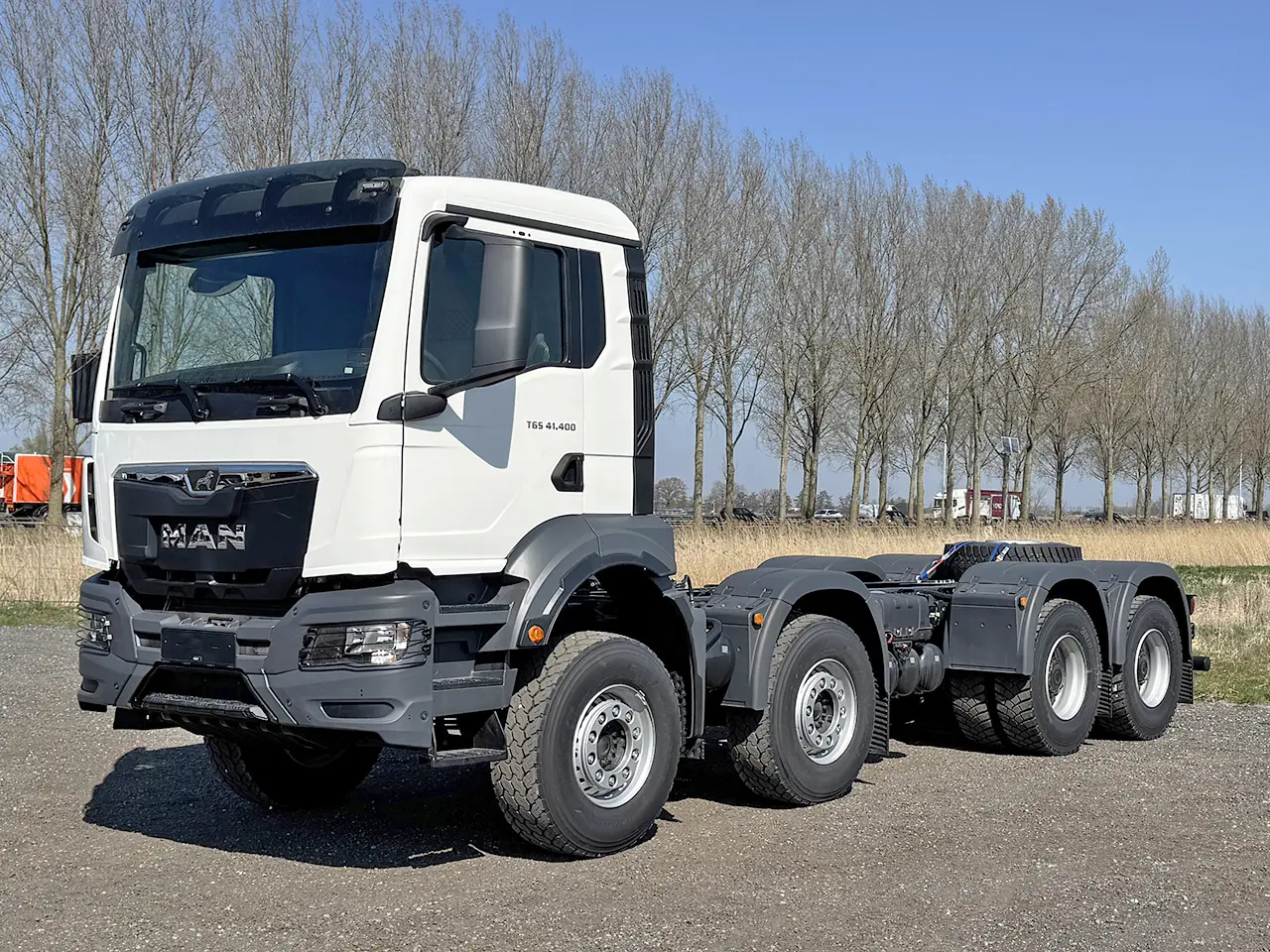 MAN TGS 41.400 BB CH B01 8x4 Chassis Cabin