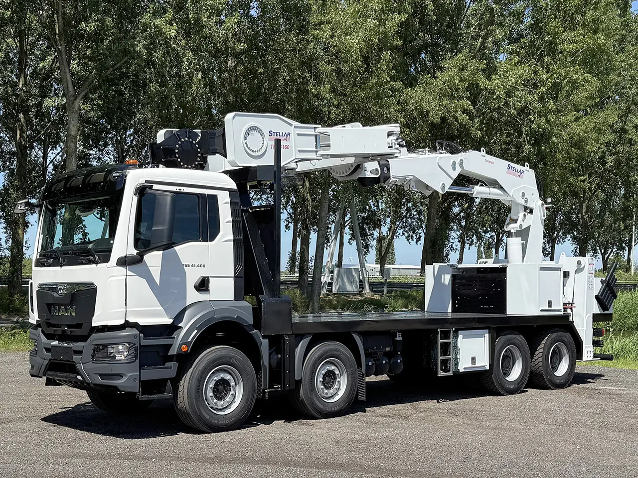 MAN TGS 41.400 BB CH Crane Truck 8x4